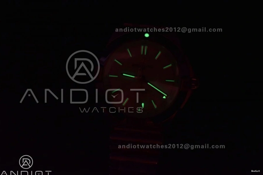 White 40mm 1:1 On SS Edition GMT Best Bracelet Factory Chronomat A2836 Dial Breitling BLS Automatic 0320